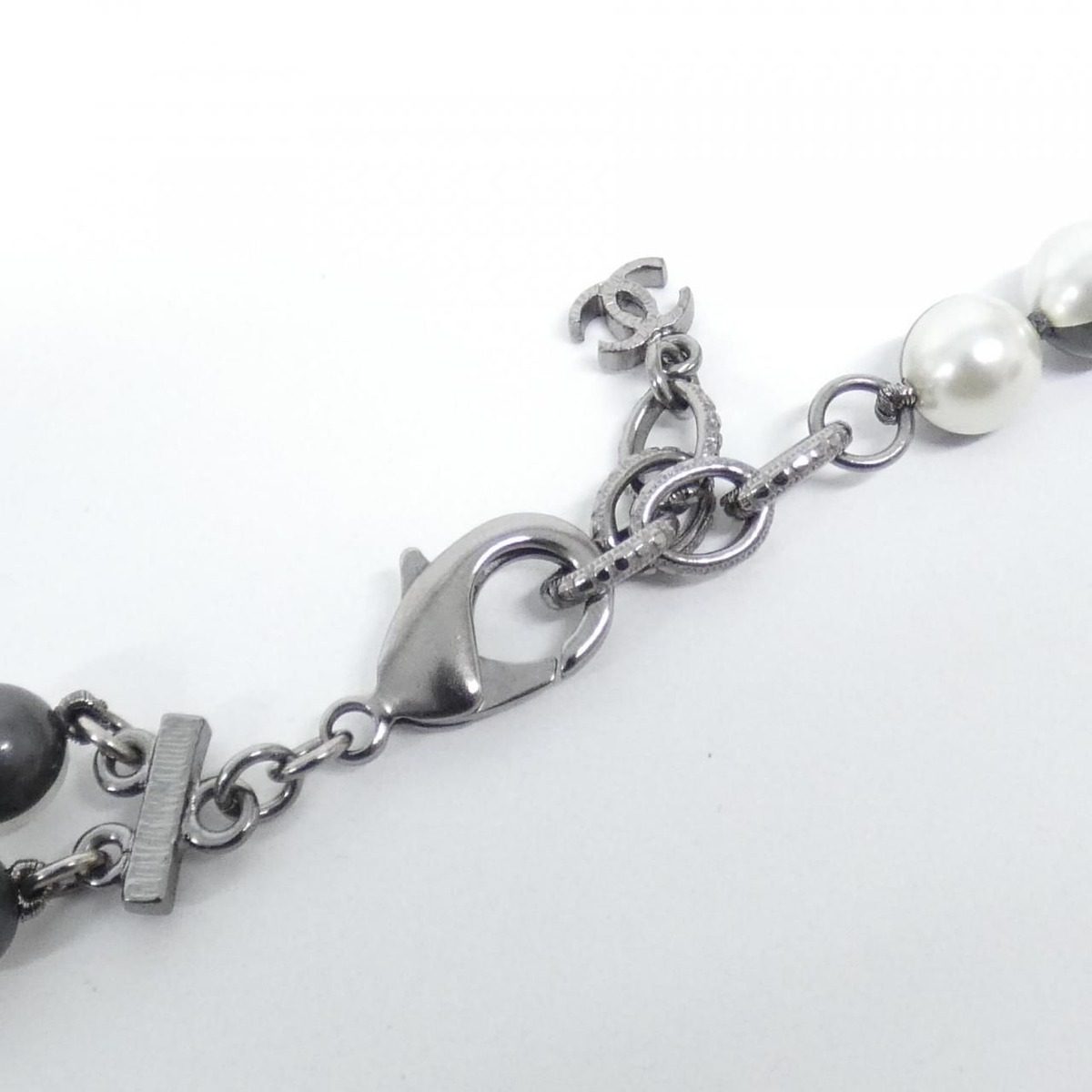 Chanel Necklace Silver — view 6