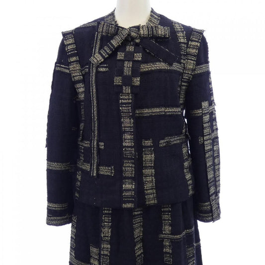 Chanel Vintage Suit Black 38