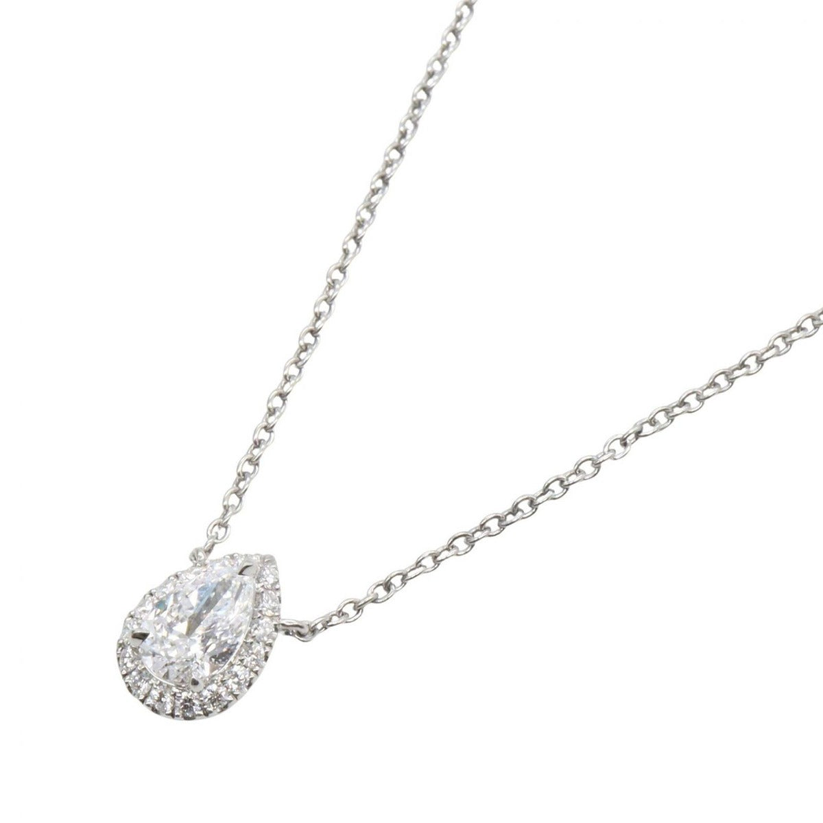 Harry Winston Necklace Pear Shape Micro Pawe Diamond