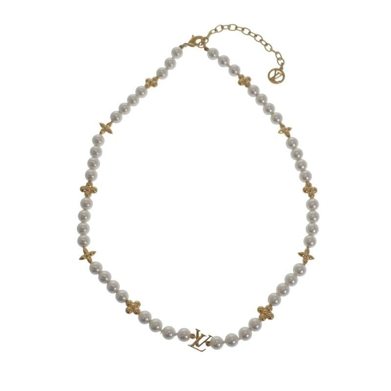 Louis Vuitton My Pearl Necklace GP Gold