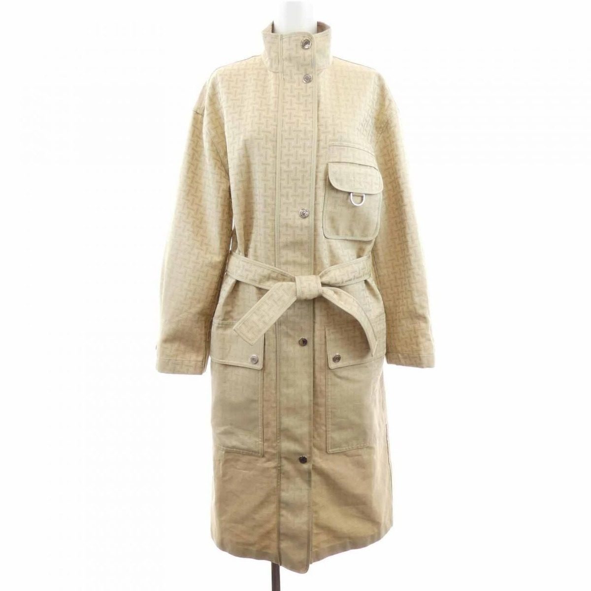 Hermes Coat Beige