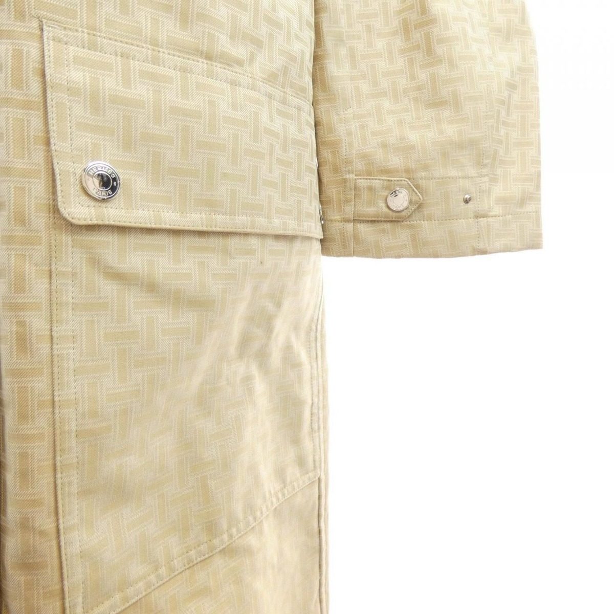 Hermes Coat Beige — view 6