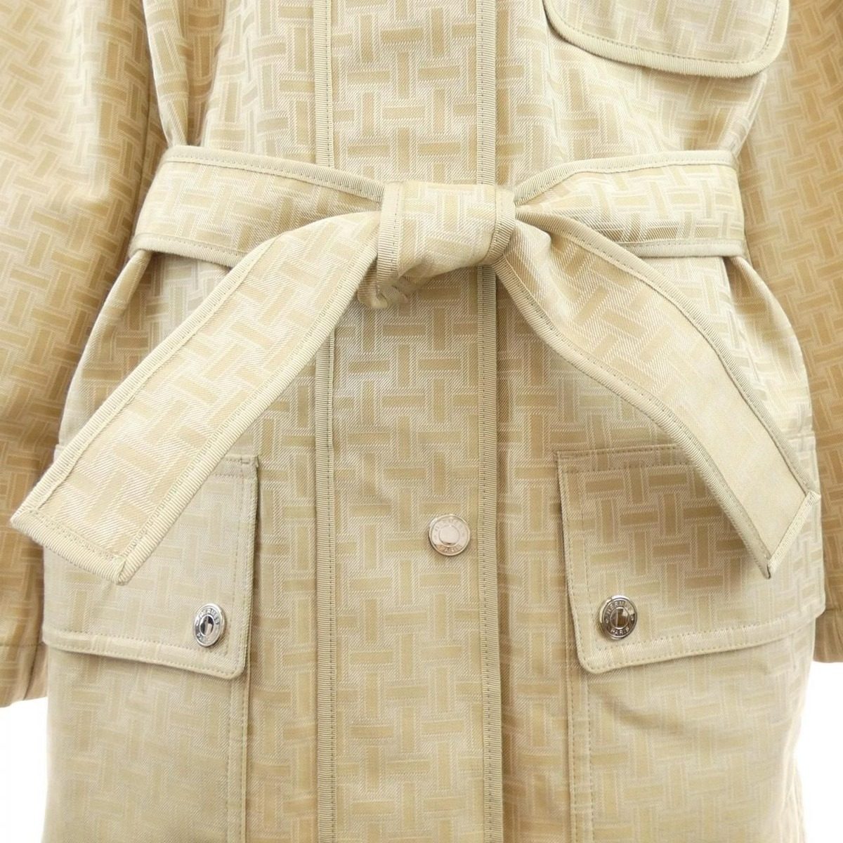 Hermes Coat Beige — view 7