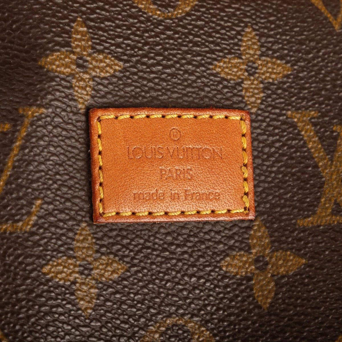 Louis Vuitton Saumur Brown Monogram Canvas Shoulder Bag — view 10