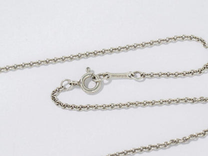 Authentic Tiffany & Co Tiffany & Co Open Heart 925 Necklace Pendant Silver Open