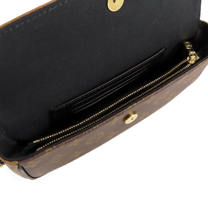 Louis Vuitton Wallet on Chain Ivy Brown Monogram Reverse Shoulder Bag — view 5