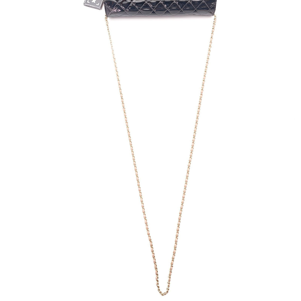 Chanel Chain Shoulder Bag 2-Way Clutch Black — view 8