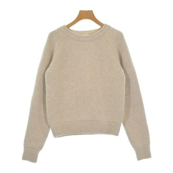Saint Laurent Paris Knit Sweater Beige