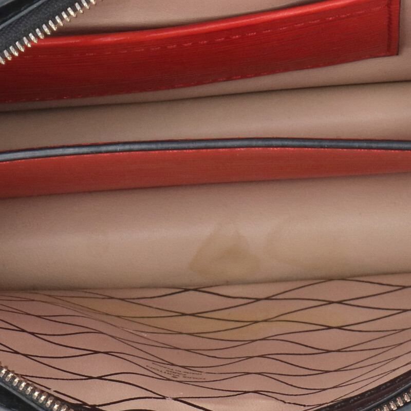 Louis Vuitton M51697 Trunk Clutch Epi Rouge Shoulder Bag Women