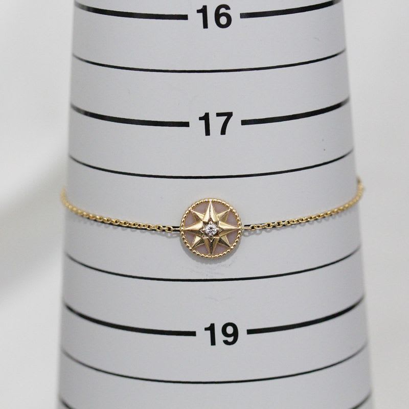 Dior Rose De Van Bracelet Diamond Opal 18K Pink Gold E1799