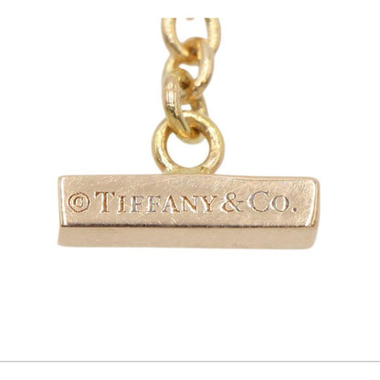 Tiffany & Co 18K Pink Golddiamond T Smile Bracelet — view 7
