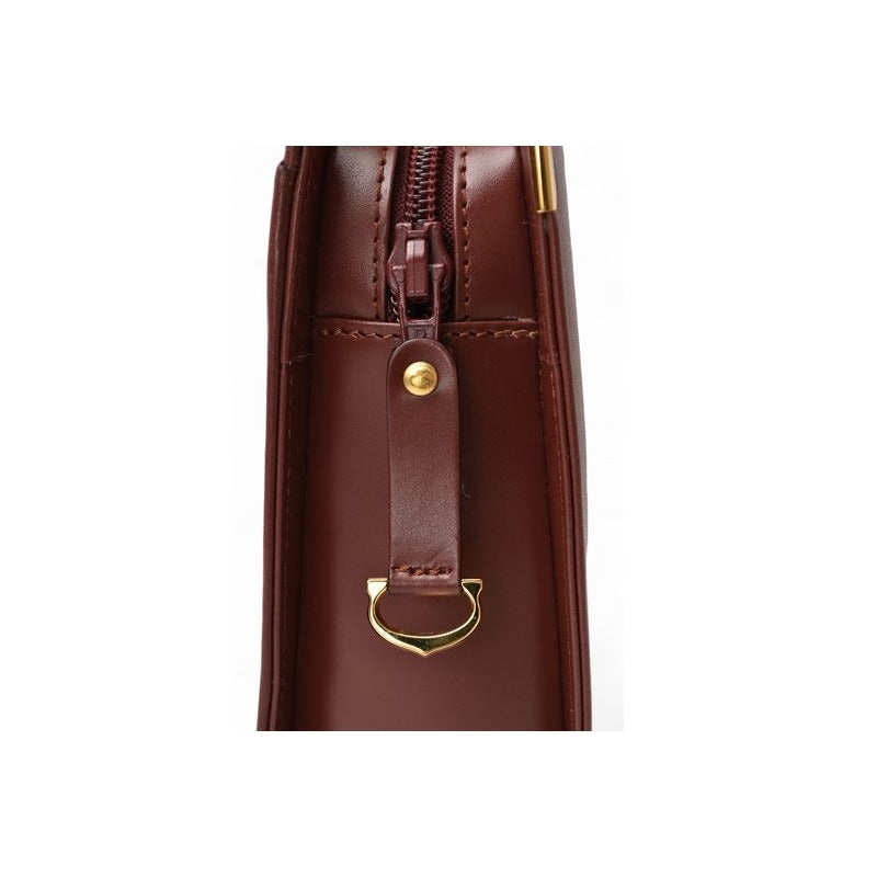 Cartier Clutch Bag Must Line Leather Bordeaux — view 9