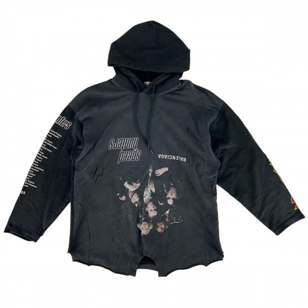 Balenciaga Jacket Pullover Speed Hunters Top Upside Down Hoodie Logo
