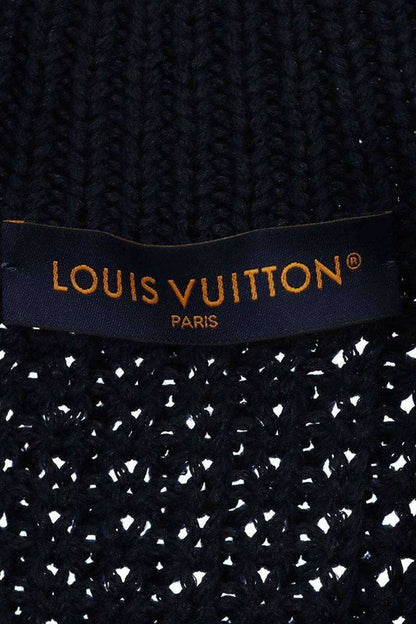 Louis Vuitton 24SS Rm241m CUH Hqn30w 1afaof Technical Wool Zip Knit Blouson Men