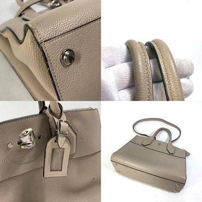 Louis Vuitton Handbag City Steamer MM M53017 Calfskin Galle Gray