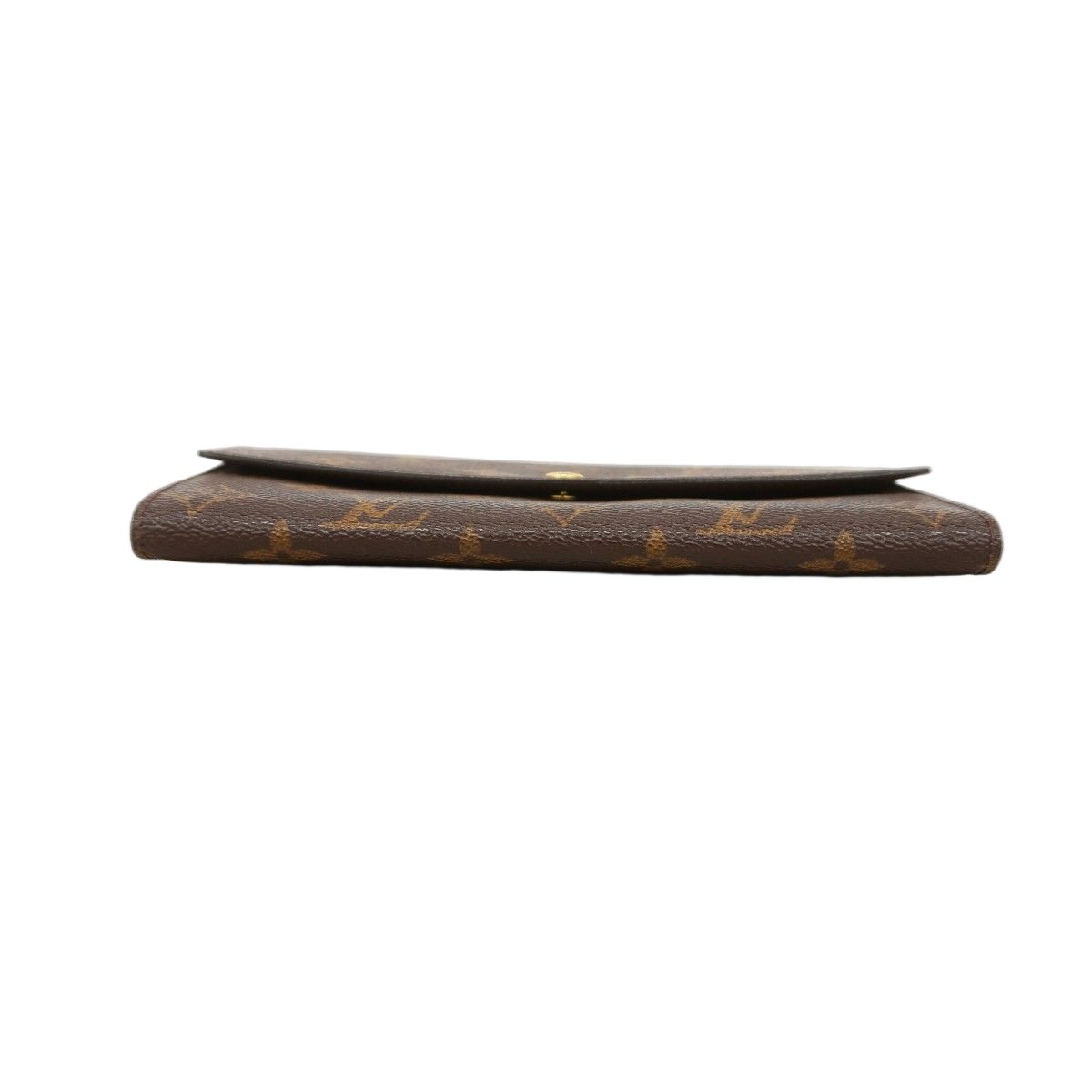 Louis Vuitton Wallet Monogram Pochette Porte-Monnaie Cles Brown — view 2
