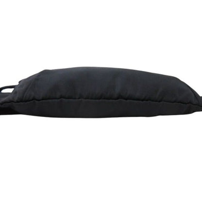 Prada Body Bag Triangle Logo Waist Black Nylon — view 7