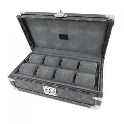 Louis Vuitton Monogram Eclipse Coffret 8 Montre Watch Case — view 6