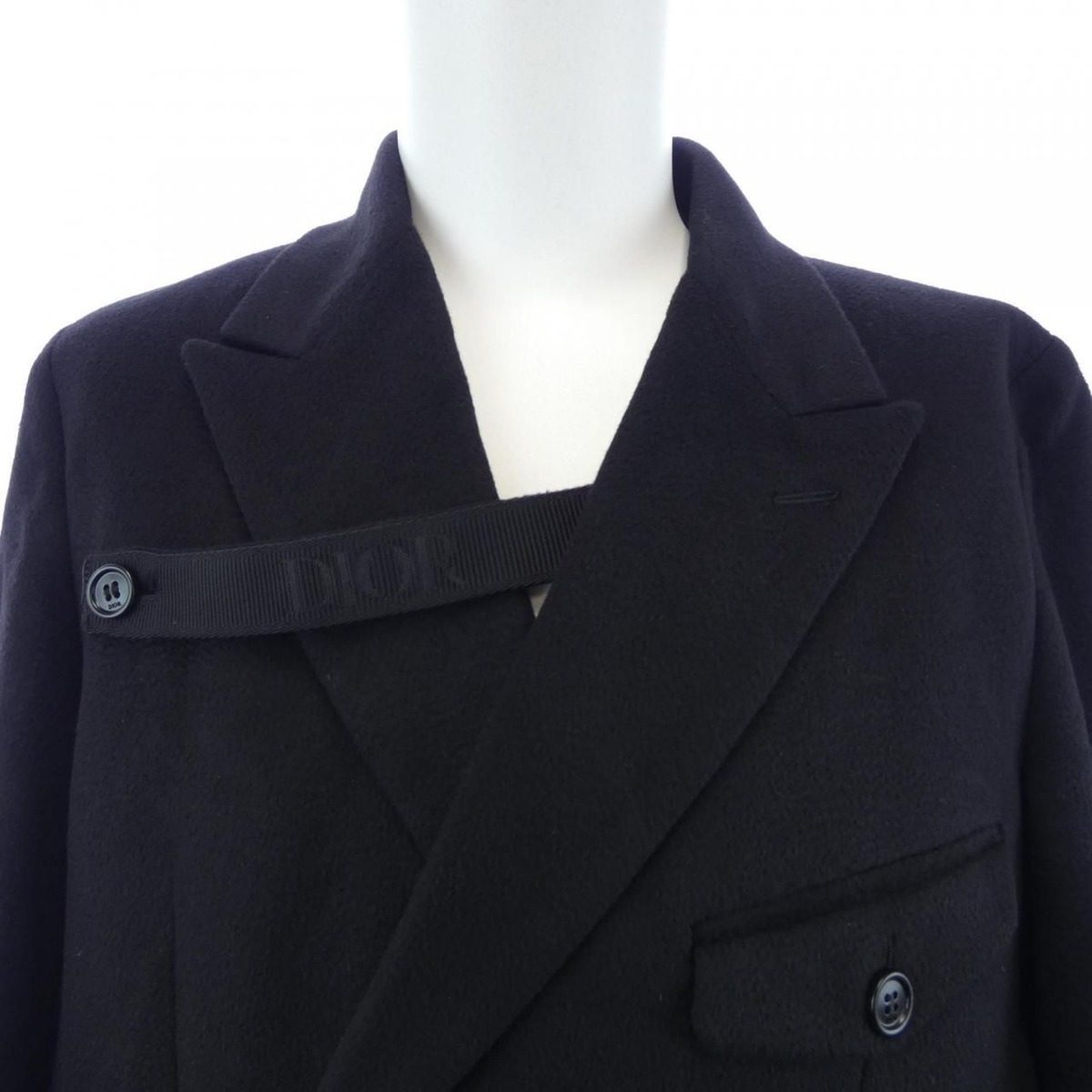 Dior Coat Black — view 7