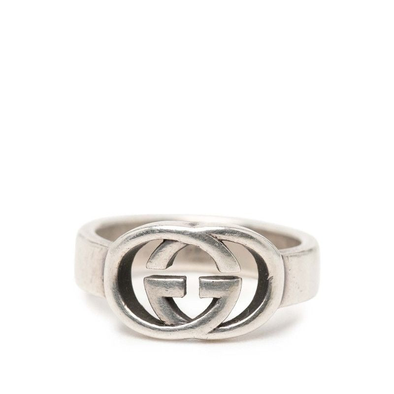 Gucci Interlocking Ring Silver