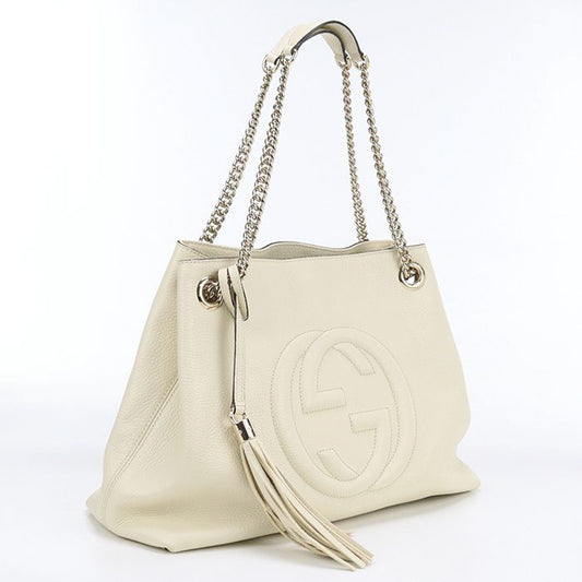 Gucci Chain Shoulder Bag Soho Gu90132 Shoulder Bag Leather Chain Shoulder Bag