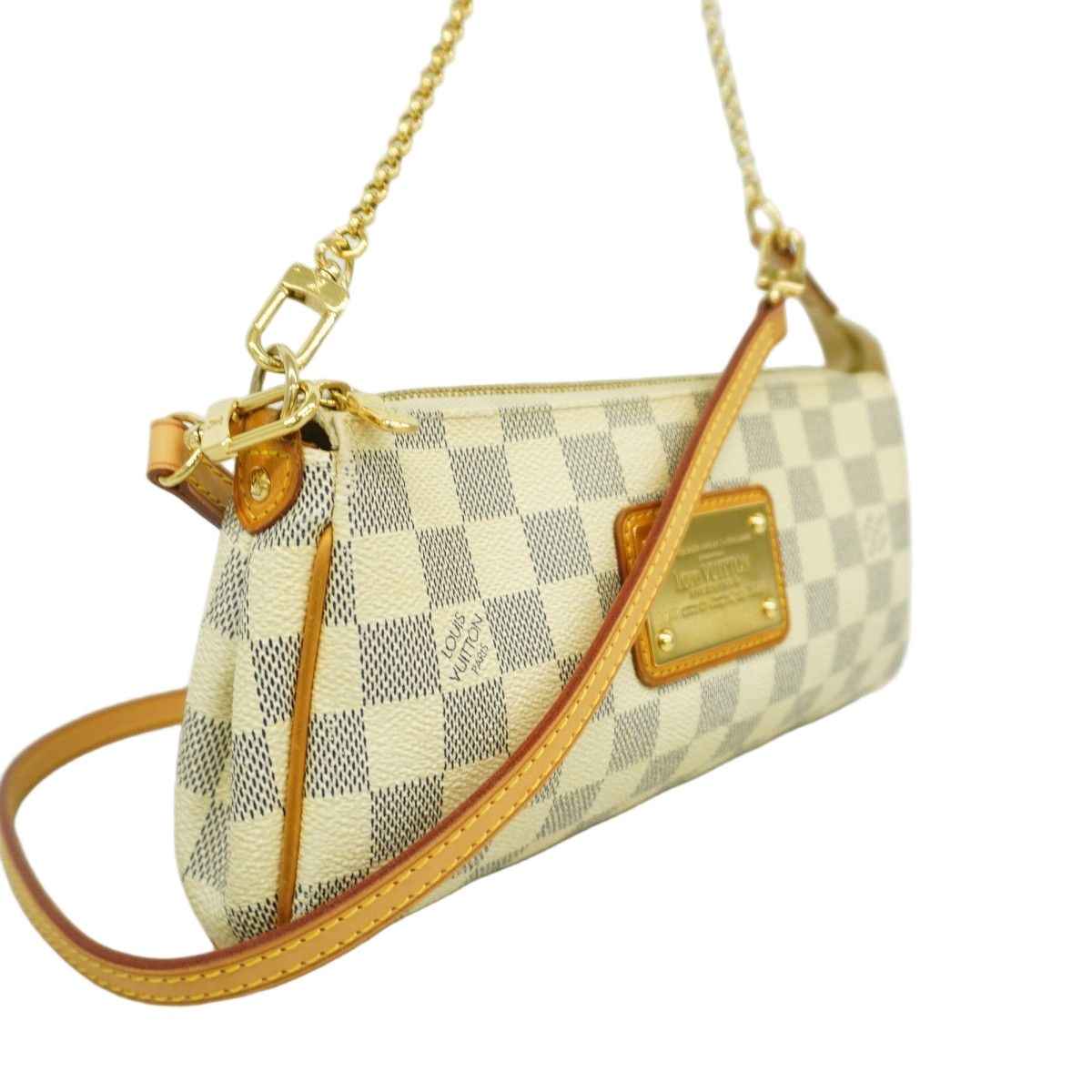 Louis Vuitton Handbag Damier Azur White 2-Way — view 2