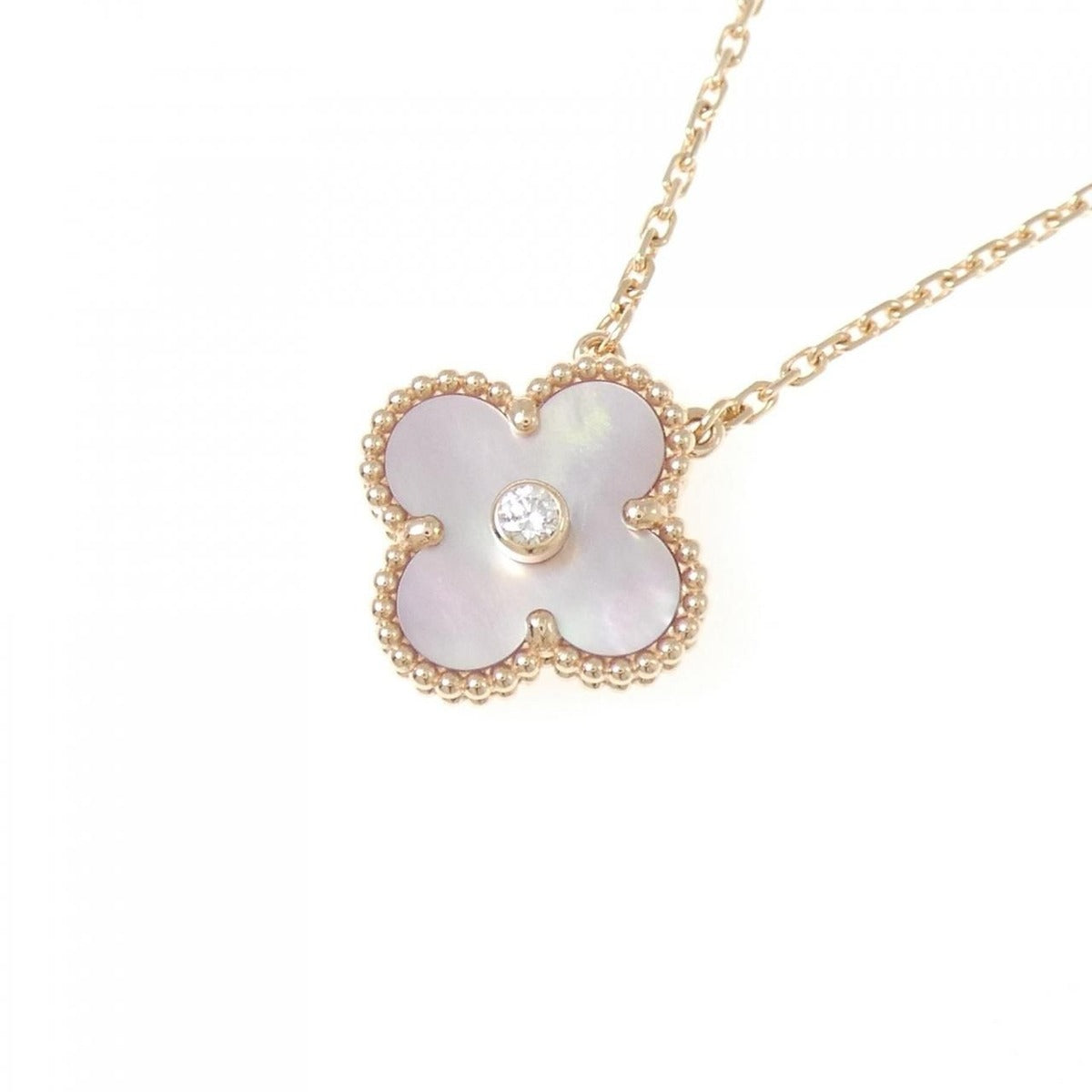 Van Cleef & Arpels Vintage Alhambra Necklace — view 3