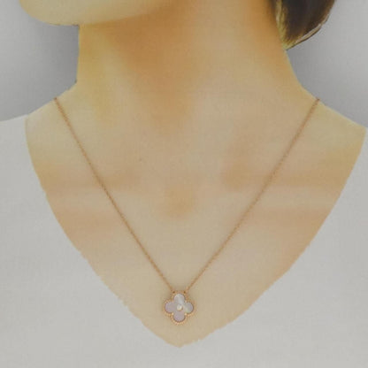 Van Cleef & Arpels Vintage Alhambra Necklace — view 6