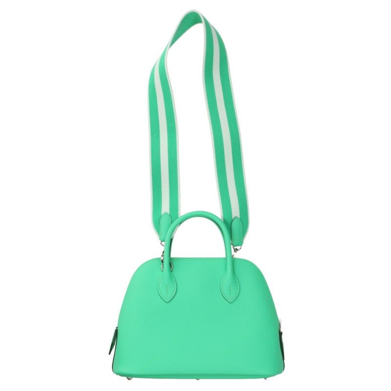 Hermes Bolide 25 1923 B Engraved Svhardware Vaux Epson Veil Comic Handbag Women