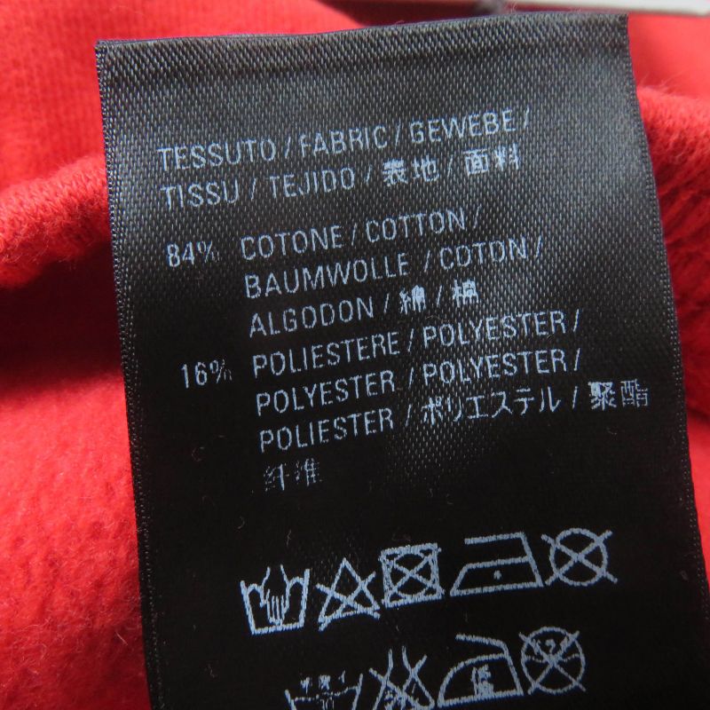 Balenciaga 508232 Cotton Polyester Campaign Logo Sweatpants Red 8 (kids' Size