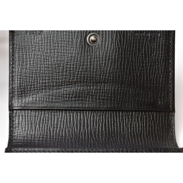 Fendi Card Case Coin FF Zucca Black — view 5
