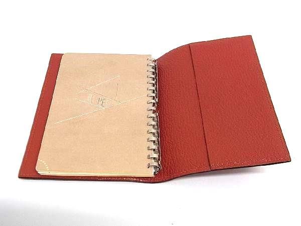 Hermes Agenda PM Chevre Silver Hardware Notebook Cabas Schedule