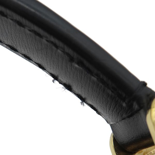 Louis Vuitton 2way Bag Ink Vanity PM Leather Black Gold Hardware Black Shoulder