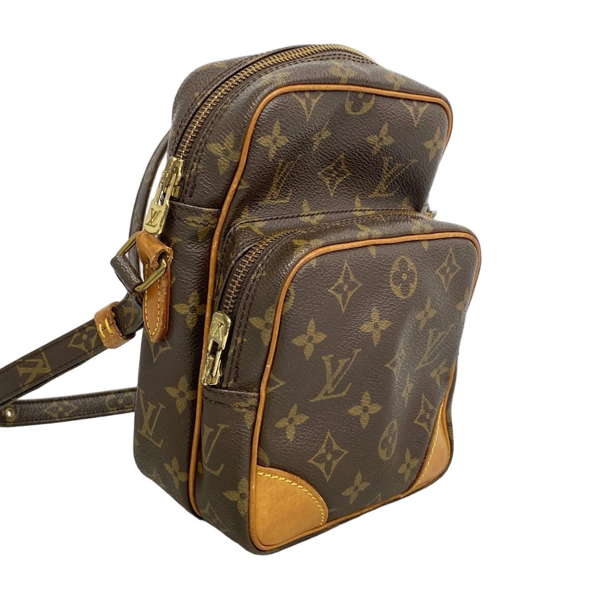 Louis Vuitton Shoulder Bag Monogram Amazon Brown — view 2