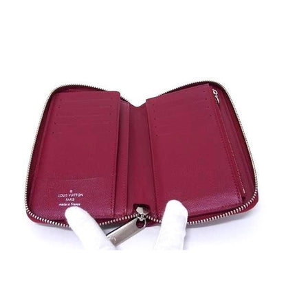 Louis Vuitton Wallet Zippy Compact Fuchsia Epi — view 4