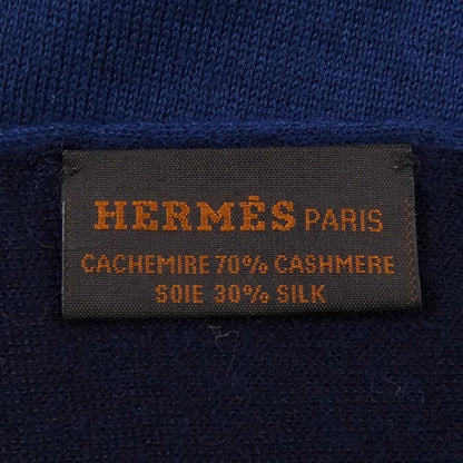 Hermes Aller Retour Tour Scarf Blue Navy — view 3