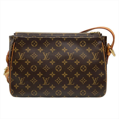 Louis Vuitton Viva Cité GM Shoulder Bag Monogram Canvas M51163 Brown Gold