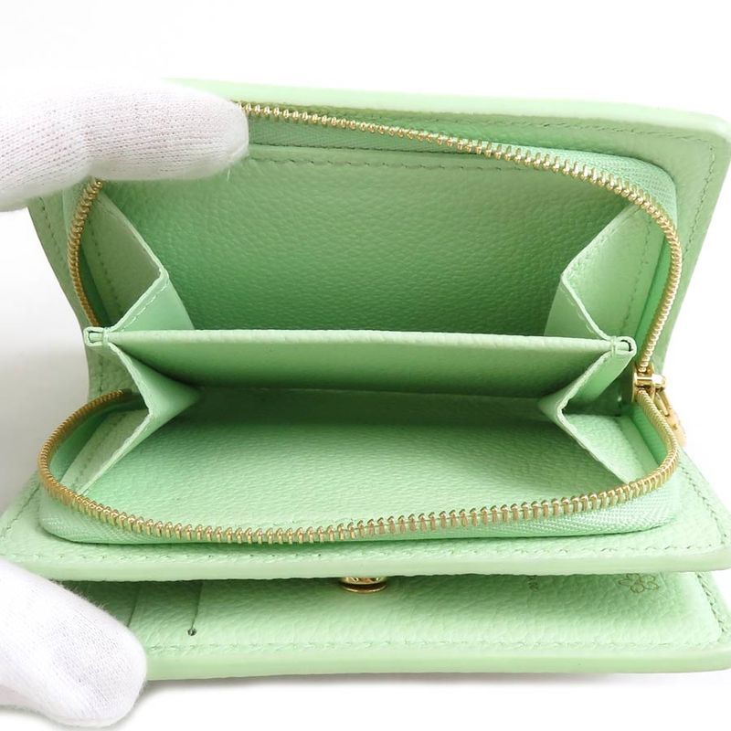 Louis Vuitton Bifold Wallet Lv×tm Monogram Empreinte Portefeuille Cles A M13619