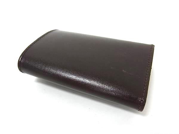Fendi Leather 8-ring Key Case Key Case Men's Women's Brown Fq2190