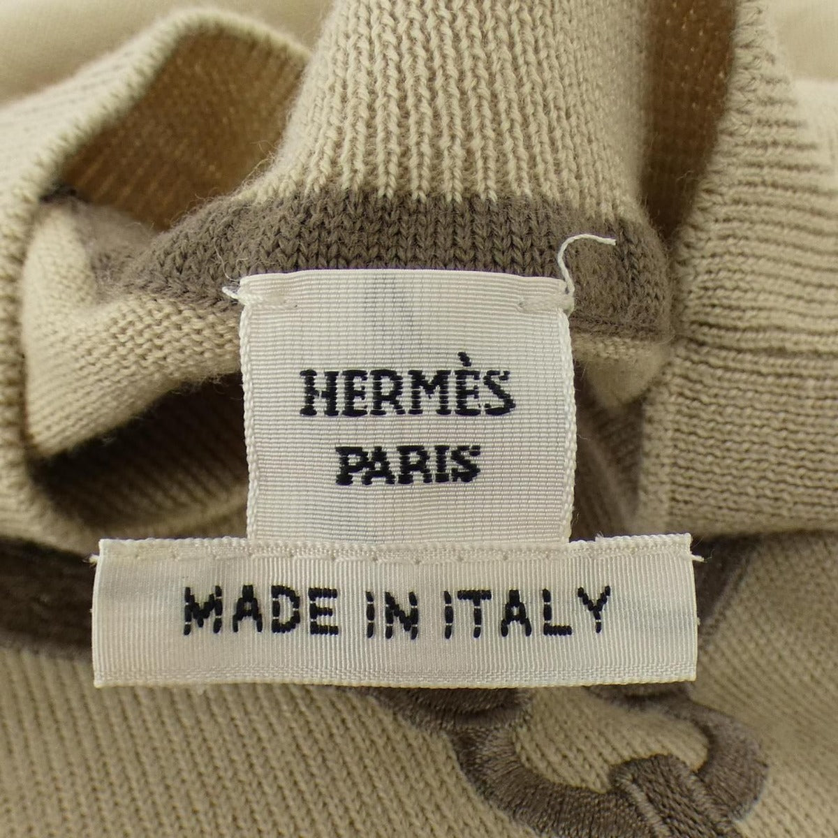 Hermes Knit Beige 38 — view 4