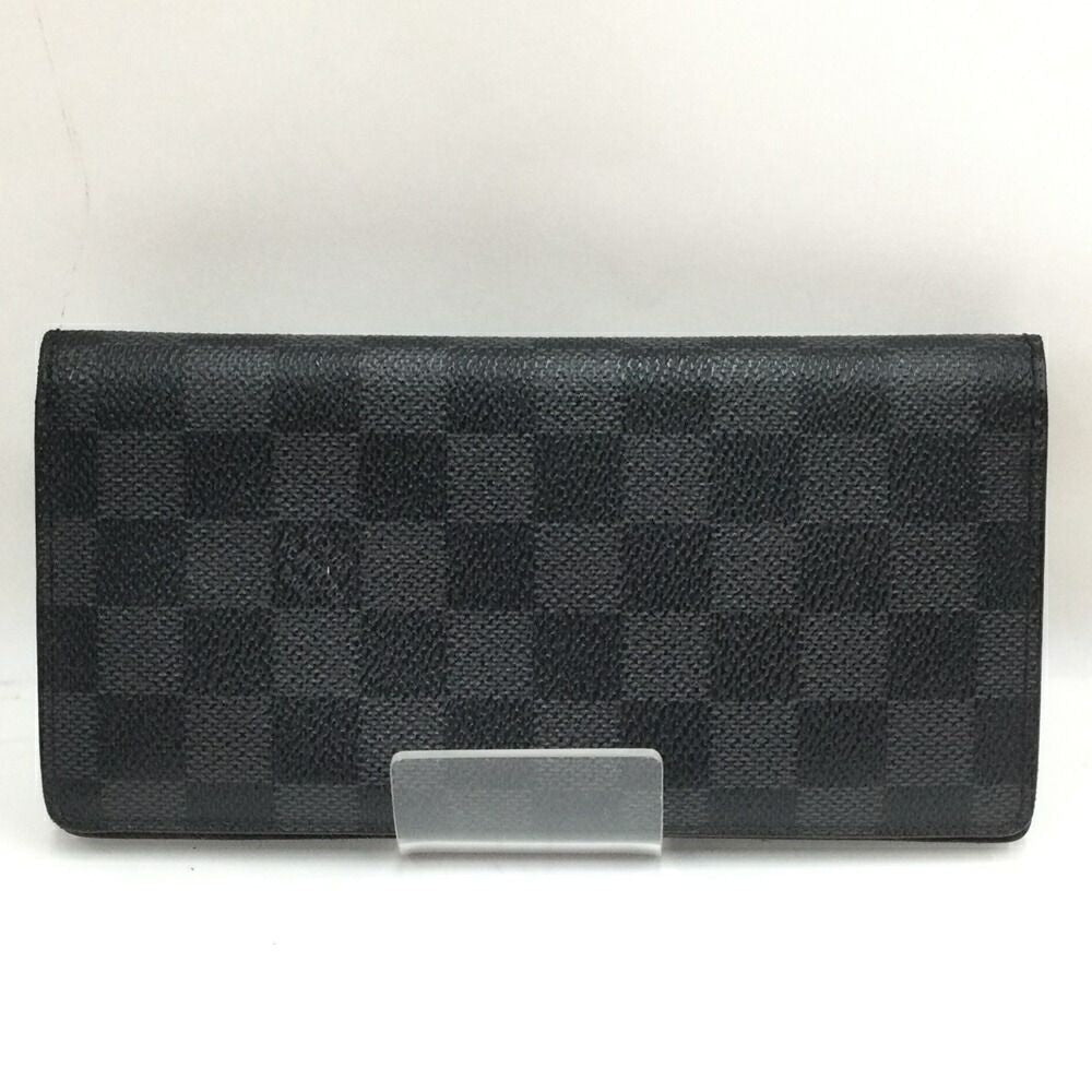 Louis Vuitton Damier Graphite Portefeuille Brother Black