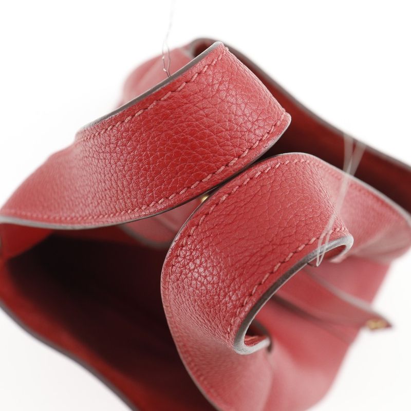 Hermes Picotin Lock 18 PM X Taurillon Maurice Red/gold Hardware C Ladies Handbag