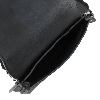 Dior Saddle Bag Pouch Black Grain Calf Leather — view 4