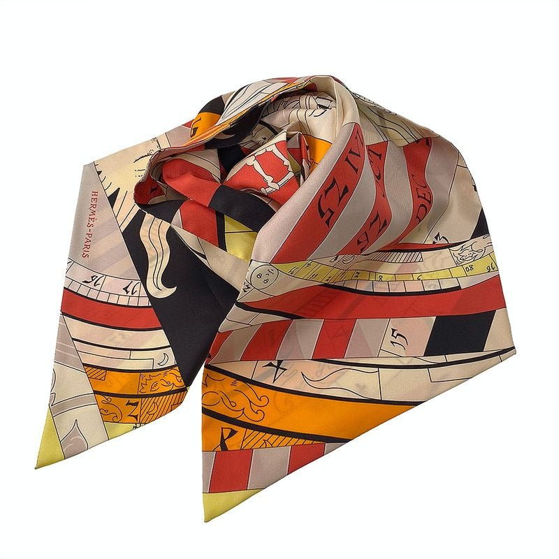 Hermes Twilly Twillye Multicolor Scarf