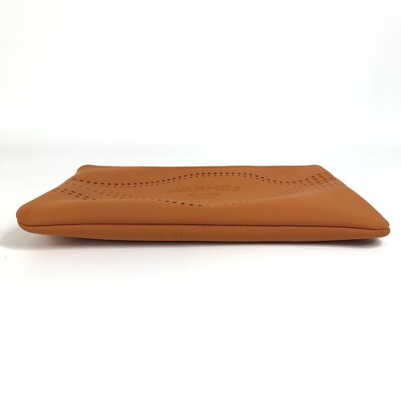 Hermes Pouch Neobain MM Polyamide Orange