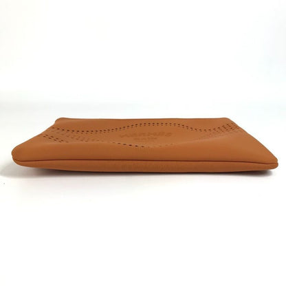 Hermes Pouch Neobain MM Polyamide Orange