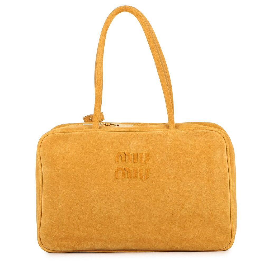 Miu Miu Miu Handbag Suede Master