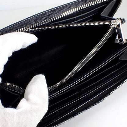 Louis Vuitton Mahina M61867 Zippy Wallet Noir Black Tn0119 Round Zip Long