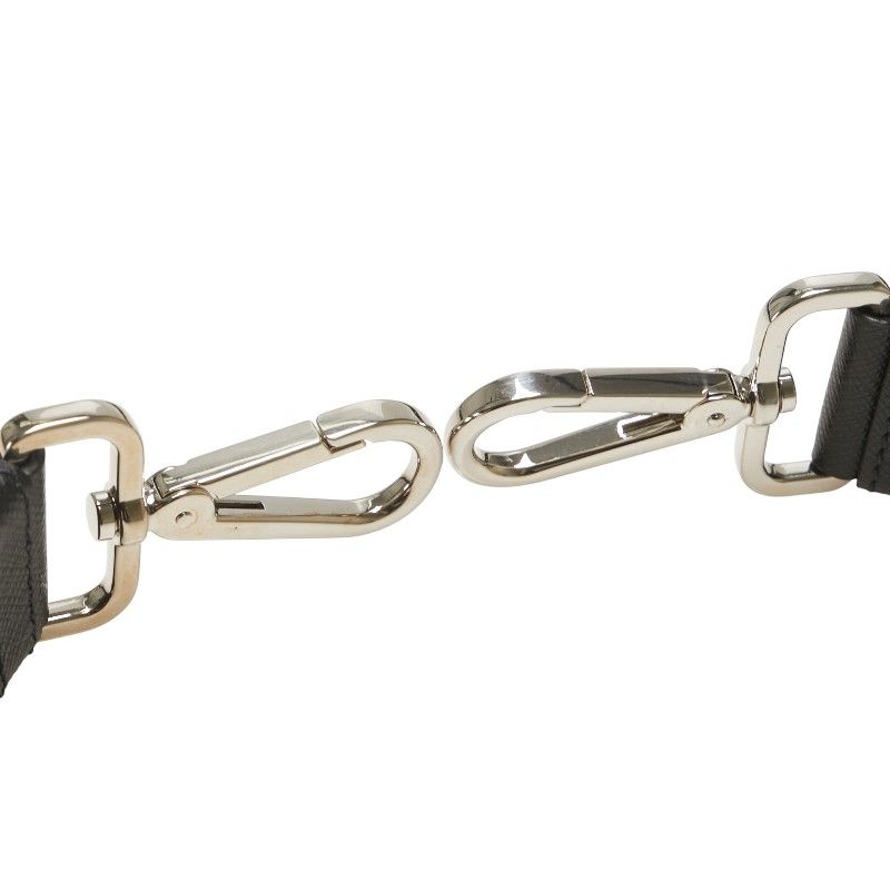 Prada Logo Black Saffiano Leather Women Prada