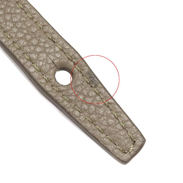 Celine 2way Bag Small Fold Cabas Leather Glazed Gold Hardware Gray Beige